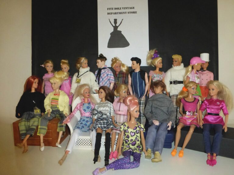 Posing for Fitz Dolz photo shoot
